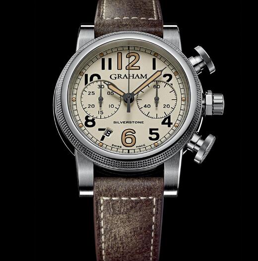 GRAHAM LONDON 2SABS.W01A Silverstone Vintage 44 replica watch